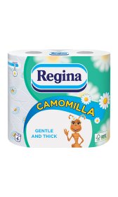 Tualetinis popierius REGINA, 3-jų sluoksnių, 4 vnt.