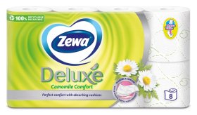Tualetinis popierius ZEWA Deluxe Camomile Comfort, 3 sl, 8 rit.