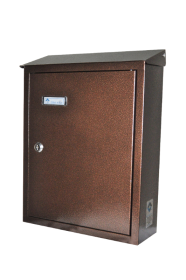 Pašto dėžutė PD-900, vario spalvos, 290 x 385 x 100 mm