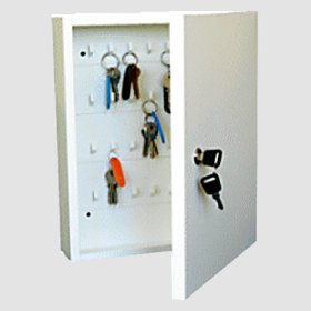 Raktų dėžutė R-01, baltos spalvos