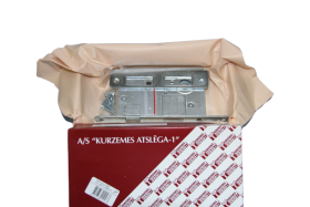 Įleidžiama spyna KURZEMES ZV4-1/2 407Z-35801/C, Su rankena, chromuota, be cilindrinio mechanizmo, 55 mm, 31004