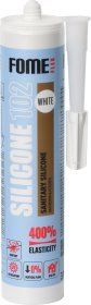 Silikoninis hermetikas FOME FLEX Silicone 102, 310 ml, baltas, sanitarinis