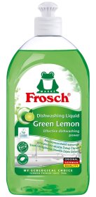 Indų ploviklis FROSCH Dishwashing Citrus, 500 ml, citrinų kvapo