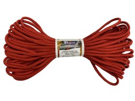 Pinta poliamidinė virvė DUGUVA, 6 mm, 20 m, baltos, geltonos, mėlynos, raudonos, žalios, juodos spalvos