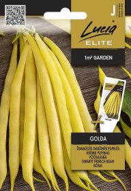 Daržovių sėklos, LUCIA ELITE ELN pupelės daržinės žemaūgės GOLDA, 15 g., J