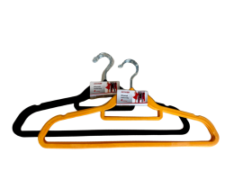 Pakabų rinkinys RICCO, su veliūru, 4 vnt.