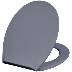 Klozeto dangtis DUSCHY Soft Eco, Pilkos spalvos, ES