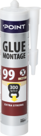 Montažiniai klijai POINT 99, ypač stiprūs, 280 ml