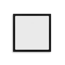 Montuojamas šviestuvas panelė PHILIPS Magneos, paviršinė, 20 W, 2700 K, 1900 lm, kvadratinė, juodos sp., IP20, 285 x 285 x 28 mm