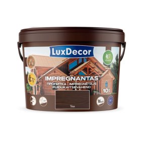 Impregnantas medienai LUXDECOR, (11) tikas, laukui ir vidui, 10 l