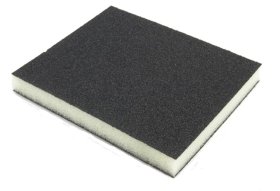 Kempinė šlifavimui CORTEX, 120x98x13 P100 SC, dvipusė, pilka