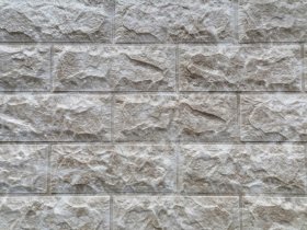 PVC klijuojama sienų danga WAKSLINE Hm20-01, spl. Rusva tašyta plyta, 700x770x6 mm