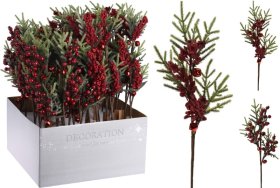 Kalėdinė dekoracija Šakelės su varpeliais