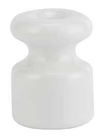 Kabelio laikiklis retro ELECTRALINE, Ø18 mm, ilgis 24 mm, baltos sp., 10 vnt.