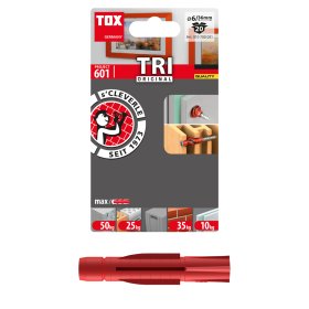 Universalus kaištis TOX Tri, 6/36, 20 vnt.
