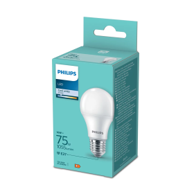 LED lemputė PHILIPS, 10W, 1055 lm, 4000K, E27, matinė