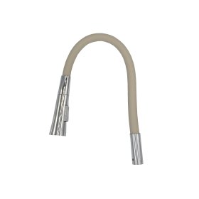 Maišytuvo snapas FLEX, su dušeliu, kreminė spl., 170569