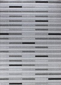 Kilimas RICCO Lagos, 140 x 190 cm, sizalis/frizas, pilkos spalvos (1053), 16B-1S1419, Turkija