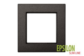 Rėmelis LIREGUS Epsilon, 1 vietos, antracito sp., K14-145-01.E/J 