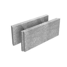 Blokeliai pamatiniai FIBO, matmenys 200 x 200 x 500 mm, 1019379