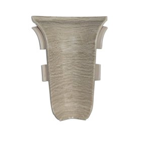 Grindjuostės vidinis kampas KORNER Optima Nr.M-272, spl. ąžuolas "Siberian", 2 vnt.