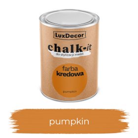 Kreidiniai dažai LUXDECOR Chalk-It, 750 ml, (27) Pumpkin