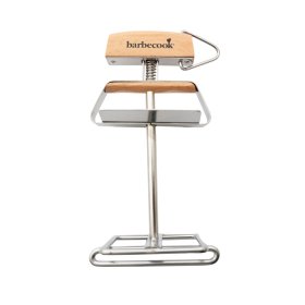 Griliaus priedas BARBECOOK, grotelių pakėlėjas,nerūdijančio plieno ir medienos