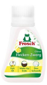 Dėmių valiklis FROSCH Fleck-Entferner Zitrone, 75 ml, baltiems ir spalvotiems audiniams