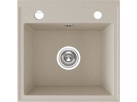 Plautuvė ODUS Od-3010, 44 x 44 x 17,3 cm, akmens masės, smėlio spalvos, Lenkija