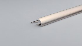 Kampas plytelėms ARCANSAS 254A/99S, 2700 x 27 x 10 mm, aliuminis, išorinis, vario spalvos, šlifuotas