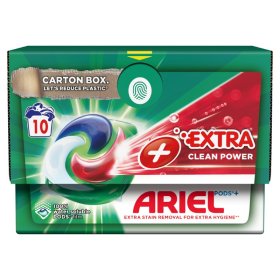 Skalbimo kapsulės ARIEL Extra Clean, 10 vnt.