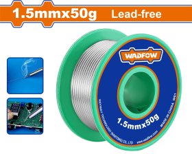 Litavimo viela WADFOW, be švino, d-1,5 mm, 50 g, WHXS1315