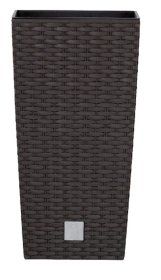 Plastikinis lauko vazonas RATO, (pintas), vazono skersmuo 40 cm.