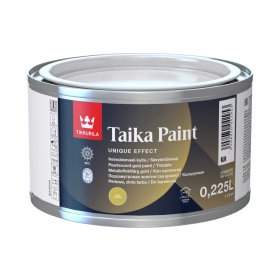 Dekoratyviniai dažai TIKKURILA Taika Paint, 0,225 l, KM bazė, aukso atspalvio, pusiau blizgūs