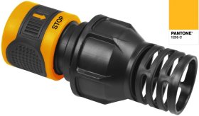 Greita jungtis HERVIN GARDEN+ HG-29674, 5/8"", su vožtuvu, su žarnos apsauga