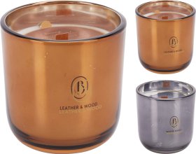 Kvapni žvakė, su medine dagtimi, 2 skirtingi kvapai, 9 x 9 x 9,5 cm