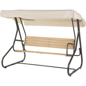 Sodo sūpynės PATIO Toledo, stogas dengtas PES, be pagalvių