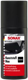 Plastiko juodintojas SONAX, 100ml
