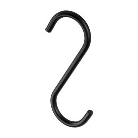 Kabliukai S formos RUSTICLINE, RT-48, juodos sp., 5 vnt.