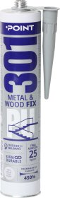 Poliuretaniniai montavimo klijai POINT, Pu 301 Metal & Wood Fix, 300 ml
