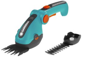 Akumuliatorinės žolės ir krūmų žirklės GARDENA Comfortcut, 3,6 V, 3 Ah, 8 cm, 0,6 kg, 80 min