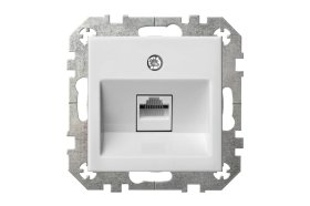 Kompiuterio lizdas LIREGUS Epsilon, 1 vietos, įleidžiamas, baltos sp., IKL-001-01.E/B 