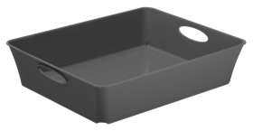 Daiktadėžė ROTHO Living, 2,5 l, antracito sp.