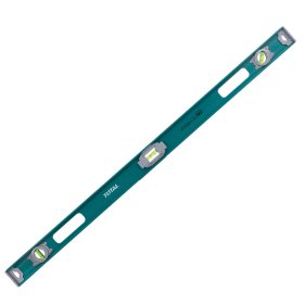 Gulsčiukas TOTAL, magnetinis, 3 akutės, aliumininis korpusas, storis 2 mm, 100 cm, TMT210026