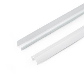 Bėgeliai ritininėms užuolaidoms GARDINIA, ilgis - 220 cm, šoniniai kreipiamieji, kompl. 2 vnt.