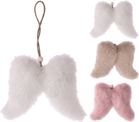 Eglutės žaisliukas Angelo Sparnai, 3 skirtingos sp., 1 vnt., 10 cm