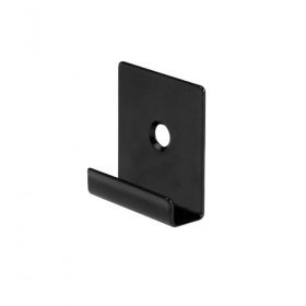 Terasinės lentos pradž./pab. tvirtinimo elementas WOOMAX ECO, matmenys 10x25x27mm, juoda spalva, 10 vnt.