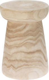 Medinis stovas vazonui, rudos sp., 28 x 28 x 40 cm.