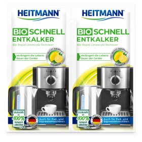 Bio greitasis nukalkintojas su citrinos rūgštimi HEITMANN, 2 x 25 g