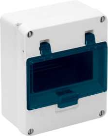 Automatinių išjungiklių skydelis SOLERA 899, skydelis 6 modulių, plomb., 145 x 165 x 84 mm, IP54, pilkos sp.